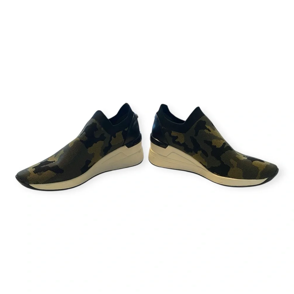 Steve Madden Mykala Camouflage Wedge Sneakers